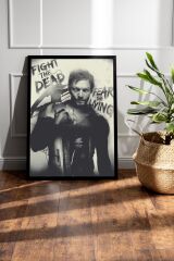 The Walking Dead Daryl Dixon Çerçeveli Tablo - Dizi Posteri Tablo