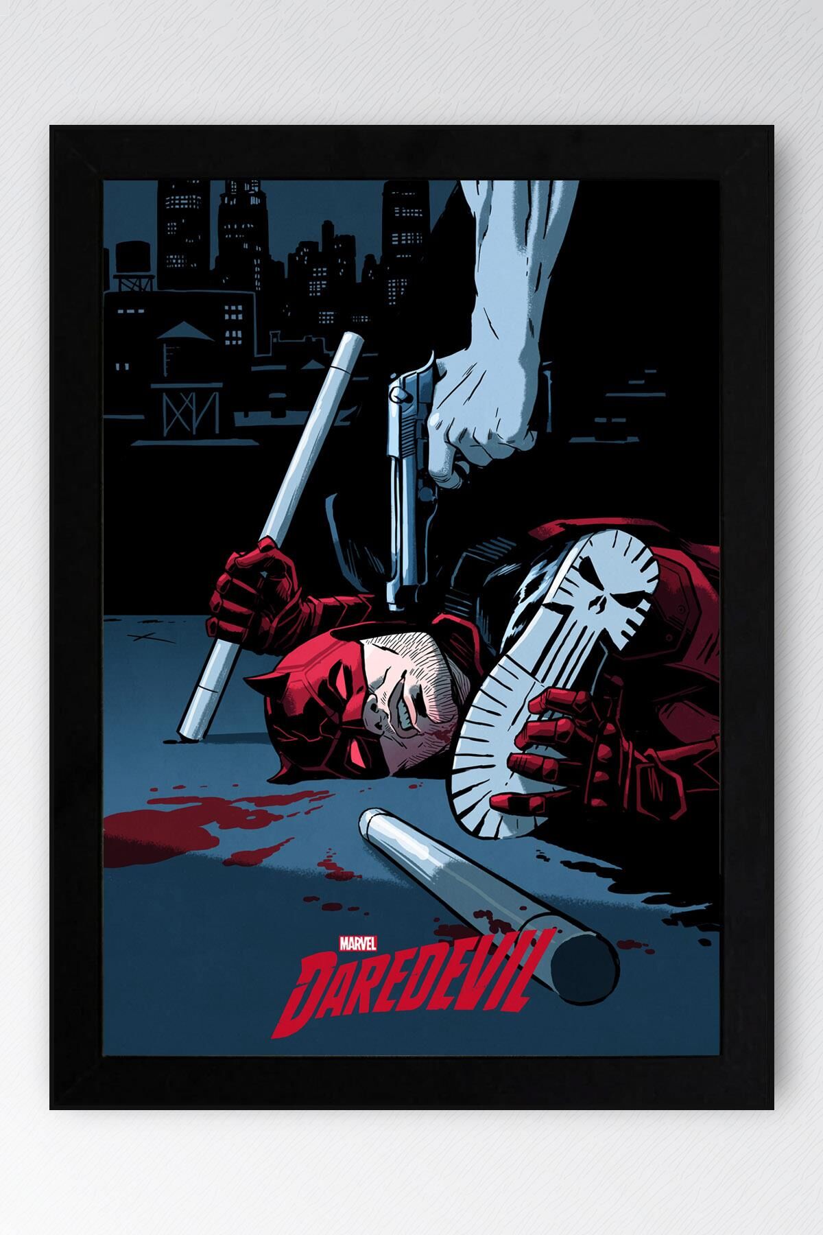 Daredevil Çerçeveli Tablo - Marvel Dizi Poster Tablo