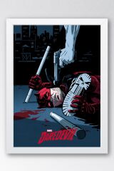 Daredevil Çerçeveli Tablo - Marvel Dizi Poster Tablo