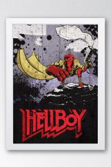 Hellboy Çerçeveli Tablo - Film Posteri Tablo