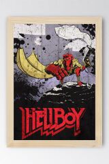 Hellboy Çerçeveli Tablo - Film Posteri Tablo
