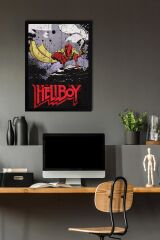 Hellboy Çerçeveli Tablo - Film Posteri Tablo