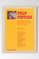 Pulp Fiction Çerçeveli Tablo - Ucuz Roman Fim Posteri Tablo