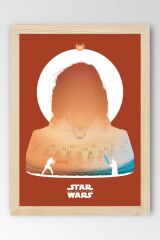 Star Wars Çerçeveli Tablo - Uzay Savaşları Fim Posteri Tablo