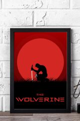 X-Men The Wolverine Çerçeveli Tablo - Marvel Film Posteri Tablo