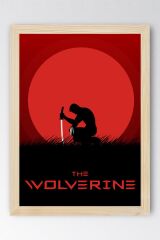 X-Men The Wolverine Çerçeveli Tablo - Marvel Film Posteri Tablo