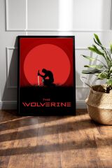 X-Men The Wolverine Çerçeveli Tablo - Marvel Film Posteri Tablo