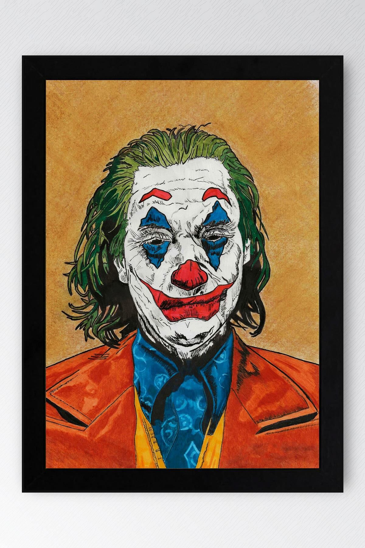 Joker Çerçeveli Tablo - Film Posteri Tablo