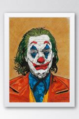 Joker Çerçeveli Tablo - Film Posteri Tablo