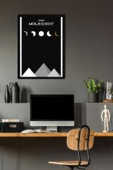 Moon Knight Çerçeveli Tablo - Moon Knight Marvel Dizi Posteri Tablo