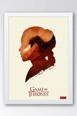 Game of Thrones Çerçeveli Tablo - Taht Oyunları Dizi Posteri Tablo