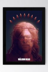 The Walking Dead Daryl Dixon Çerçeveli Tablo - Dizi Posteri Tablo