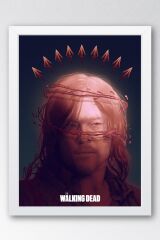 The Walking Dead Daryl Dixon Çerçeveli Tablo - Dizi Posteri Tablo