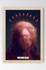 The Walking Dead Daryl Dixon Çerçeveli Tablo - Dizi Posteri Tablo