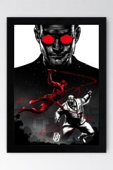 Daredevil Çerçeveli Tablo - Marvel Dizi Poster Tablo