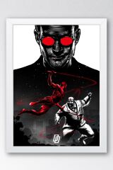 Daredevil Çerçeveli Tablo - Marvel Dizi Poster Tablo