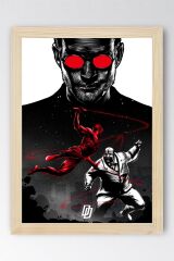 Daredevil Çerçeveli Tablo - Marvel Dizi Poster Tablo