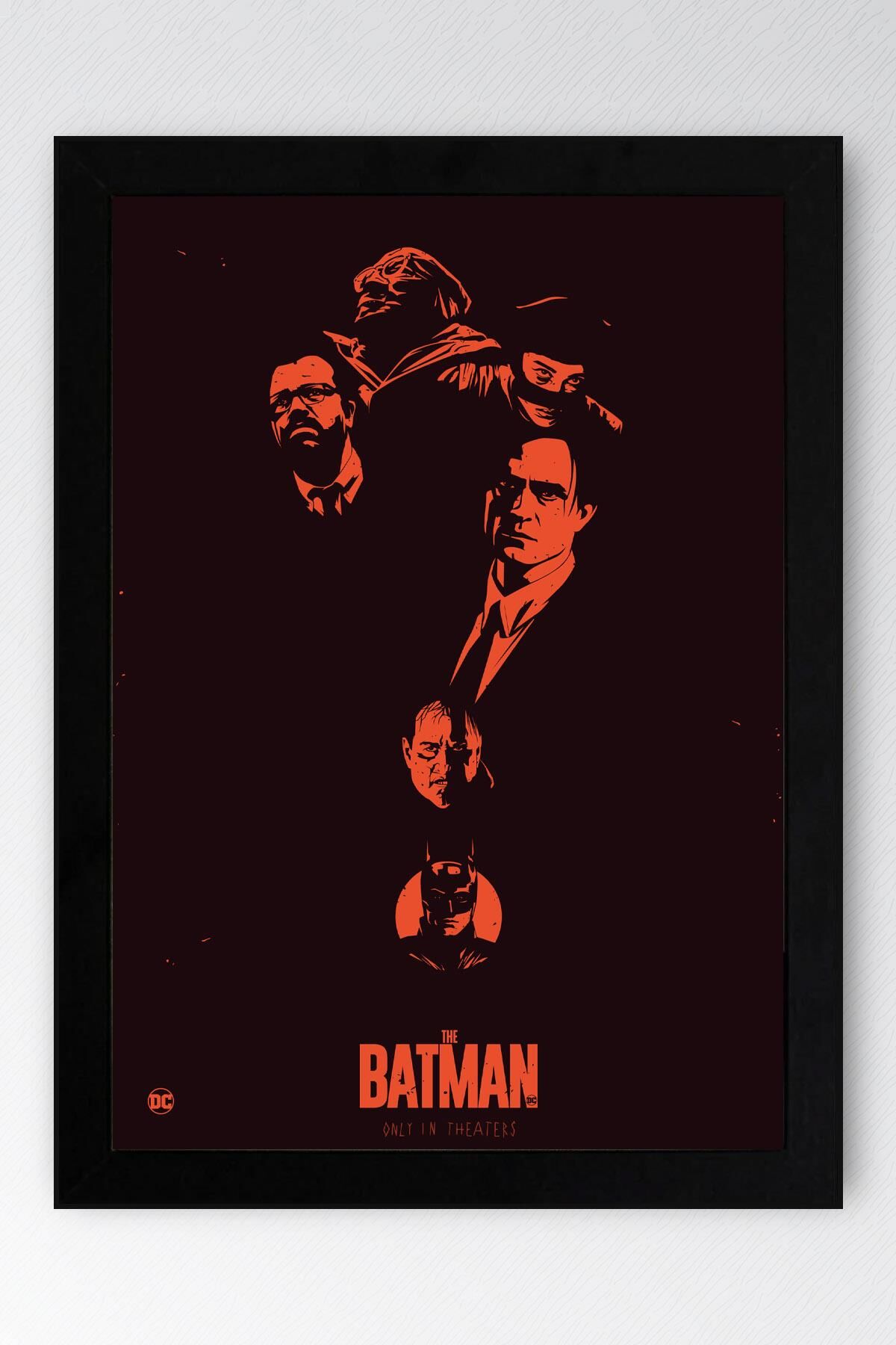 The Batman Çerçeveli Tablo - Poster Tablo