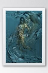 Aquaman Çerçeveli Tablo - Marvel Poster Tablo
