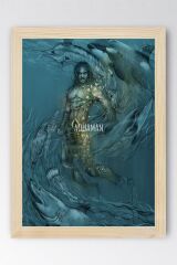 Aquaman Çerçeveli Tablo - Marvel Poster Tablo