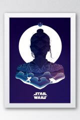 Star Wars Çerçeveli Tablo - Uzay Savaşları Fim Posteri Tablo