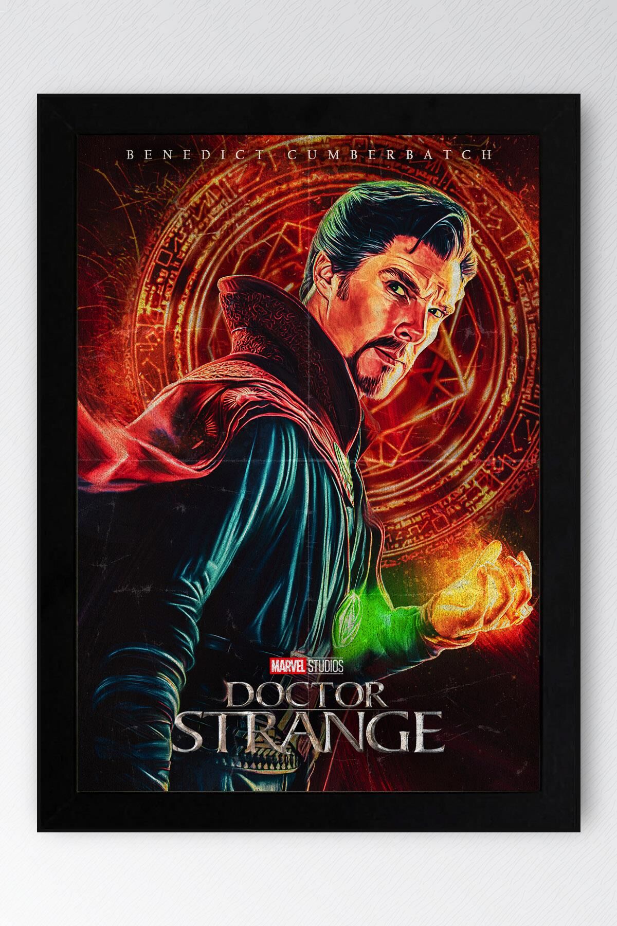 Doctor Strange Çerçeveli Tablo - Marvel Film Afişi Poster Tablo