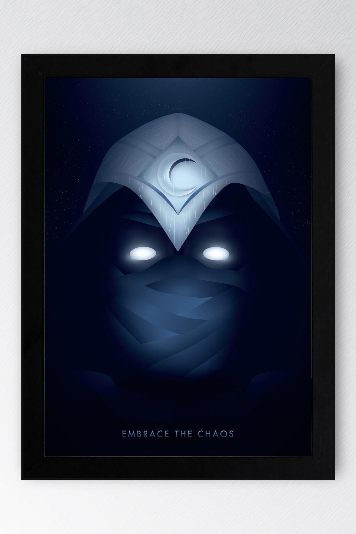 Moon Knight Çerçeveli Tablo - Moon Knight Marvel Dizi Posteri Tablo