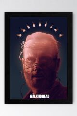 The Walking Dead Rick Grimes Çerçeveli Tablo - Dizi Posteri Tablo