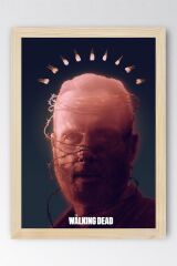 The Walking Dead Rick Grimes Çerçeveli Tablo - Dizi Posteri Tablo