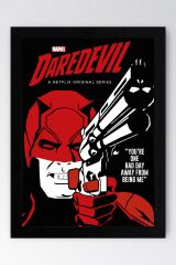 Daredevil Çerçeveli Tablo - Marvel Dizi Poster Tablo