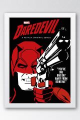 Daredevil Çerçeveli Tablo - Marvel Dizi Poster Tablo