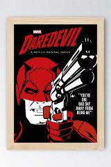 Daredevil Çerçeveli Tablo - Marvel Dizi Poster Tablo