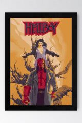 Hellboy Çerçeveli Tablo - Film Posteri Tablo