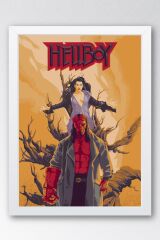 Hellboy Çerçeveli Tablo - Film Posteri Tablo