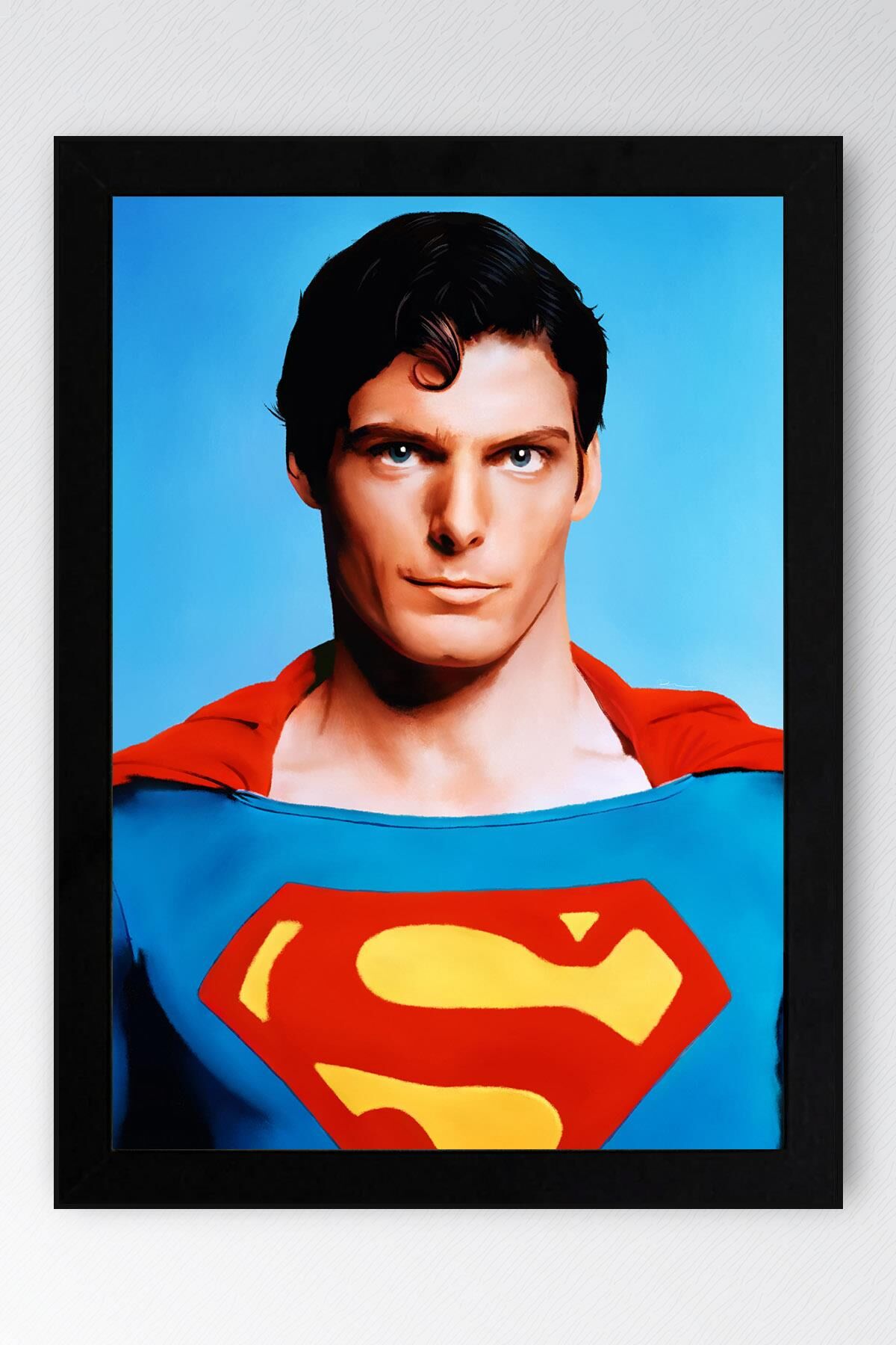 Superman Çerçeveli Tablo - Film Posteri Tablo