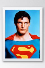 Superman Çerçeveli Tablo - Film Posteri Tablo