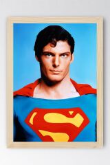Superman Çerçeveli Tablo - Film Posteri Tablo