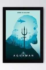 Aquaman Çerçeveli Tablo - Marvel Poster Tablo