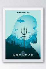 Aquaman Çerçeveli Tablo - Marvel Poster Tablo