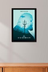 Aquaman Çerçeveli Tablo - Marvel Poster Tablo