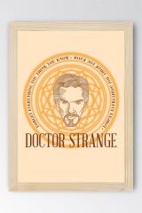 Doctor Strange Çerçeveli Tablo - Marvel Film Afişi Poster Tablo