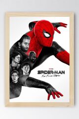 Spider Man Çerçeveli Tablo - Örümcek Adam Fim Posteri Tablo