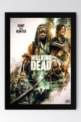 The Walking Dead Çerçeveli Tablo - Dizi Posteri Tablo