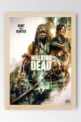 The Walking Dead Çerçeveli Tablo - Dizi Posteri Tablo