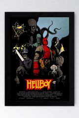 Hellboy Çerçeveli Tablo - Film Posteri Tablo
