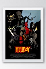 Hellboy Çerçeveli Tablo - Film Posteri Tablo