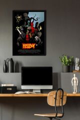 Hellboy Çerçeveli Tablo - Film Posteri Tablo