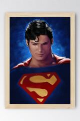 Superman Çerçeveli Tablo - Film Posteri Tablo