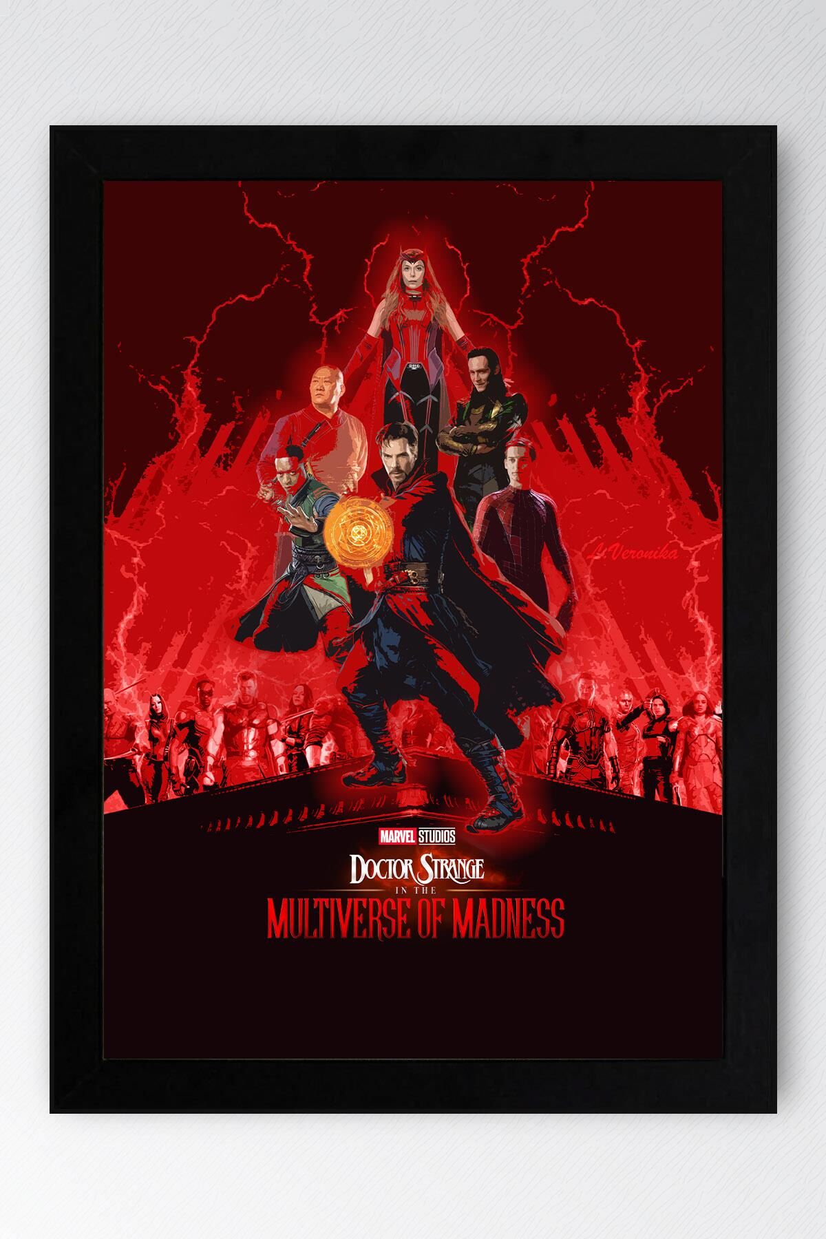 Doctor Strange Çerçeveli Tablo - Marvel Film Afişi Poster Tablo