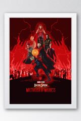 Doctor Strange Çerçeveli Tablo - Marvel Film Afişi Poster Tablo